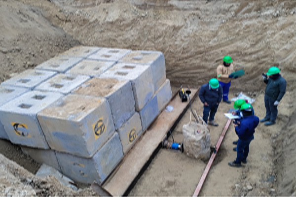 Pile Lateral load Test - Raicon Labs